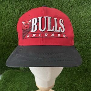 Vintage Chicago Bulls Youngan NBA Officially Licensed Snapback Hat Cap Rare